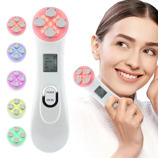 5/7 in 1 massager with high frequency light